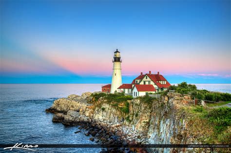 Portland Maine Head Light Cape Elizabeth