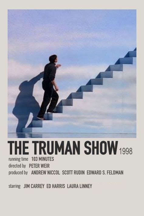 The Truman Show polaroid movie poster ~ made by me ~ check out my page ...