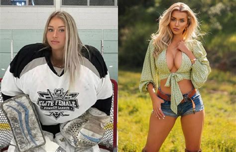 Gorgeous Female Hockey Goalie Mikayla Demaiter Burns Down Instagram ...