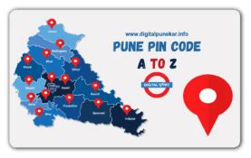 Pune Pin Code List (A to Z ) | From Akurdi to Yerwada ...