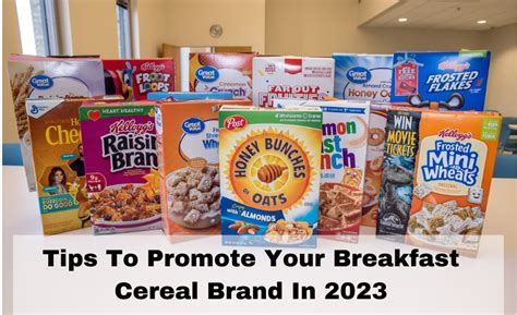 Tips To Promote Your Breakfast Cereal Brand In 2023 | by Lary Michael ...