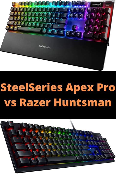 SteelSeries Apex Pro vs Razer Huntsman Head to Head in 2021 in 2021 | Razer, Steelseries, Cool ...