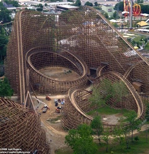 The Beast Roller Coaster