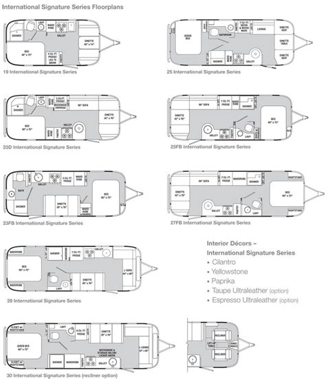 Airstream Renovation Floor Plans - floorplans.click