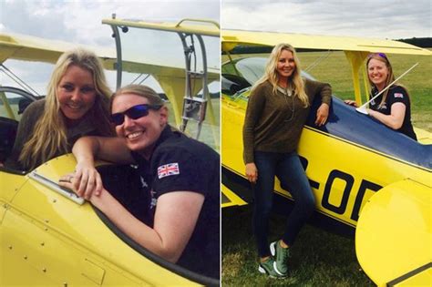 Pilot who taught Carol Vorderman to loop-the-loop killed in horror ...