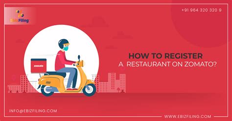 A complete guide on Zomato Partner Registration | Ebizfiling