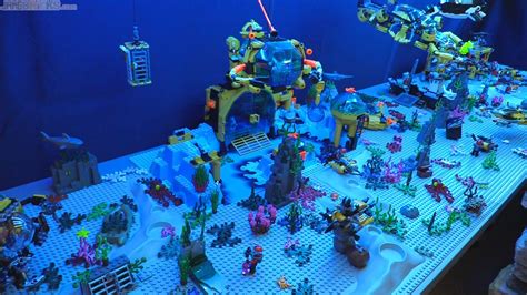 Expanded LEGO deep sea exploration display!