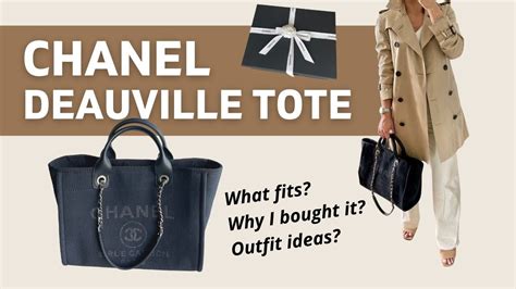 CHANEL *NEW* DEAUVILLE TOTE SMALL Unboxing & Review | Why I Buy It ...