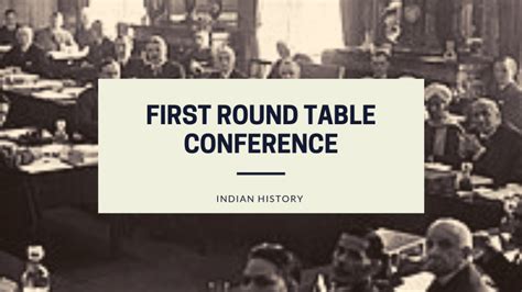 Round Table Conferences: Constitutional Reform in British India-SSC 2019