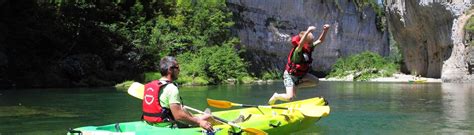 21km Kayak & Canoe Hire on the Tarn River - Wild Tour | Le Soulio Gorges du Tarn