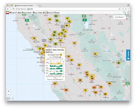 Real-time World Air Quality Index | Air quality, Air pollution, Real time