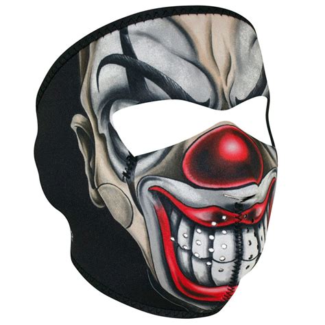 Creepy Clown Full Face Mask | camouflage.ca