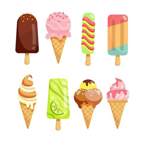 Ice Cream Clip Art Images - Free Download on Freepik