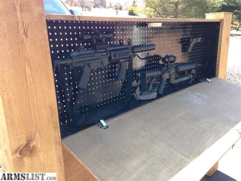 ARMSLIST - For Sale: Gun storage headboard