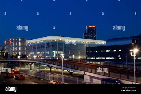 Messe Frankfurt trade fair grounds, Frankfurt, Hesse, Germany, Europe Stock Photo - Alamy