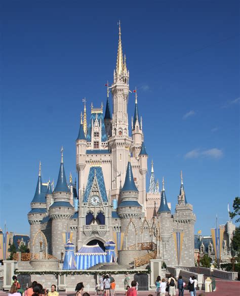 File:Cinderella Castle at Magic Kingdom - Walt Disney World Resort in ...