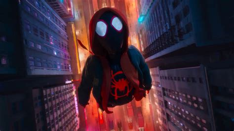 Miles Morales In Spider Man Into The Spider Verse Movie 2018 spiderman ...