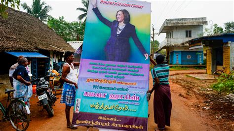 Photos of VP Kamala Harris' inauguration being celebrated in India