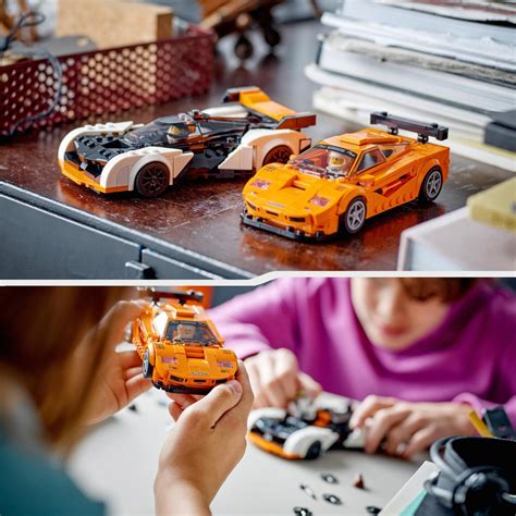 LEGO 76918 Speed Champions McLaren Solus GT & McLaren F1 LM Toy Cars ...