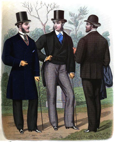 19th Century Historical Tidbits: 1874 Men's Fashions