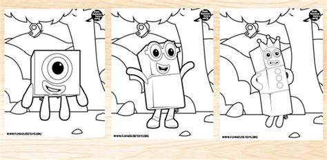 FREE! Numberblocks Printable 1-10 Colouring Pages Twinkl | lupon.gov.ph