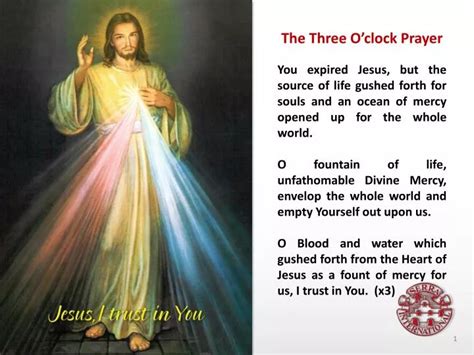 PPT - The Three O’clock Prayer PowerPoint Presentation, free download - ID:2781491