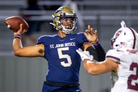 Enduring spirit helps St. John Bosco’s DJ Uiagalelei stay in the moment – Press Telegram