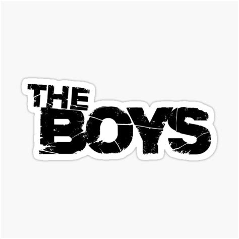 Pegatina «The Boys logo Black» de JCBA | Redbubble