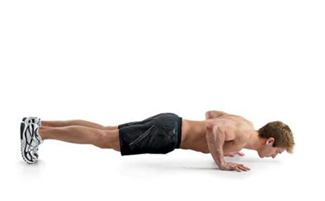 Expert Workout: Exercise 1 ISOMETRIC EXPLOSIVE PUSHUP Perform a pushup, but hold your body in ...