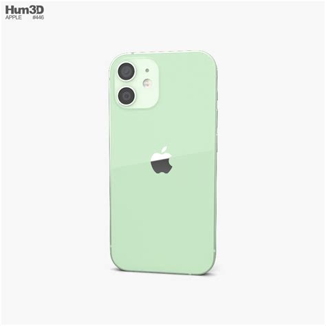 Apple iPhone 12 mini Green 3D model - Electronics on Hum3D