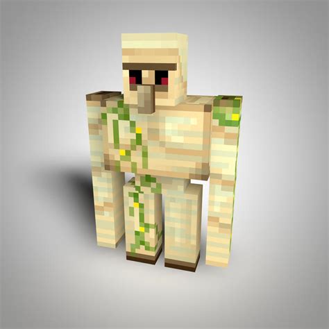 Minecraft Iron Golem Render by Danixoldier on DeviantArt