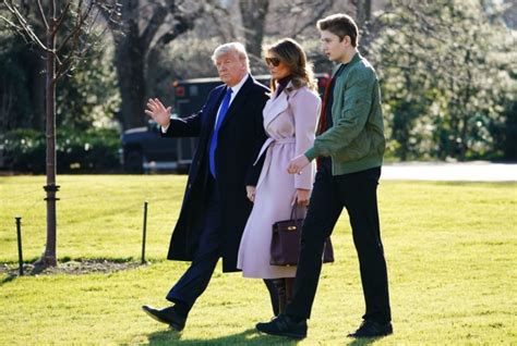 President Trump's Son Barron Is Insanely Tall And It's Only A Matter Of ...