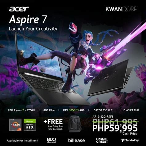 Acer Aspire 7 A715-42G-R9F8 Ryzen 7 - 5700U 8GB RAM RTX 3050 Ti 4GB 512GB SSD M.2 15.6" IPS FHD ...