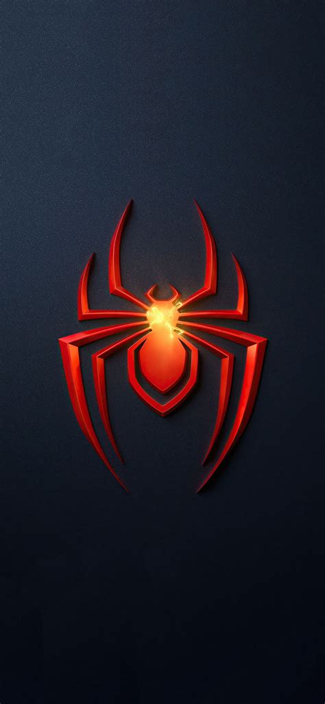 spider man miles morales ps5 game logo 4k iPhone 12 Wallpapers Free ...