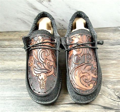 Custom Leather Shoes - Etsy