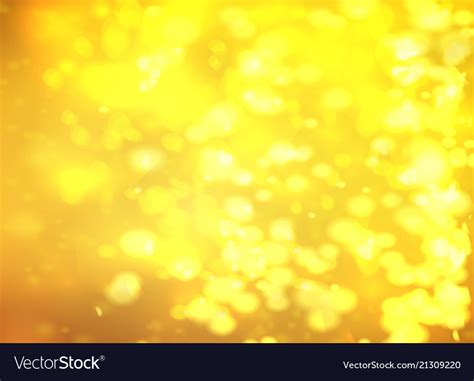 Yellow bokeh background light effect for your Vector Image