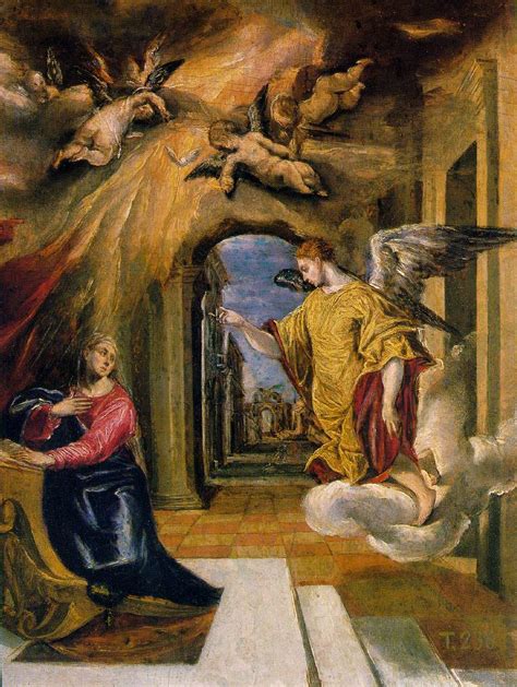 Angels and Annunciation Paintings and Art