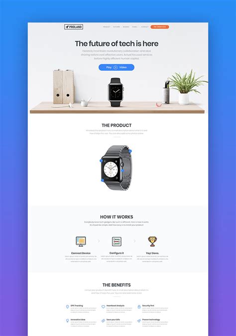 19 Best Product Landing Page Templates (2020 Great Design Examples)