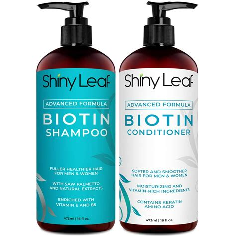 Biotin Shampoo and Conditioner for Hair Growth, Hair Loss Treatment for ...