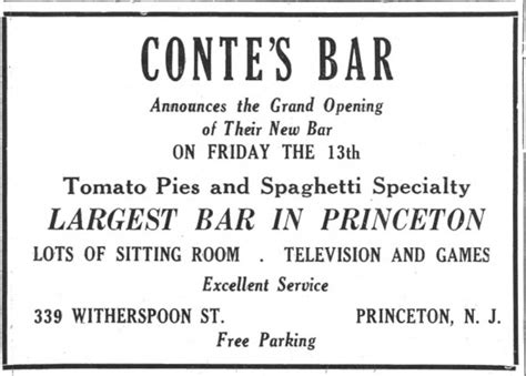 Interesting Facts About Conte’s History – Conte's Pizza and Bar