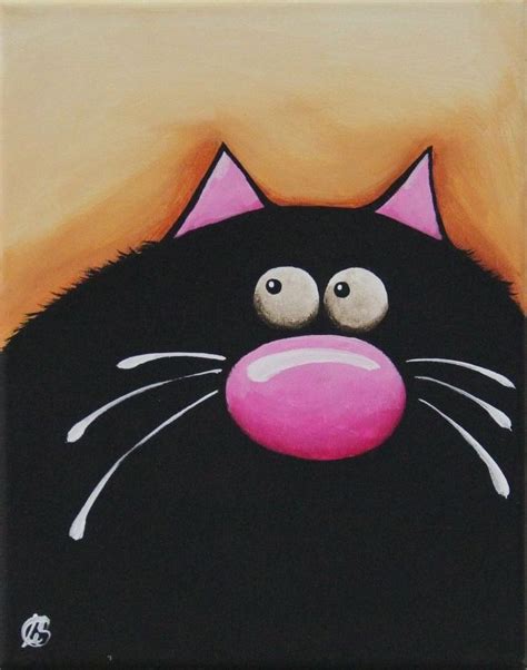 151 best images about Fat Cat Art on Pinterest | Folk art, Painting studio and Canvas prints