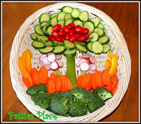 Weekday Chef: Fresh Veggie Platter for Spring