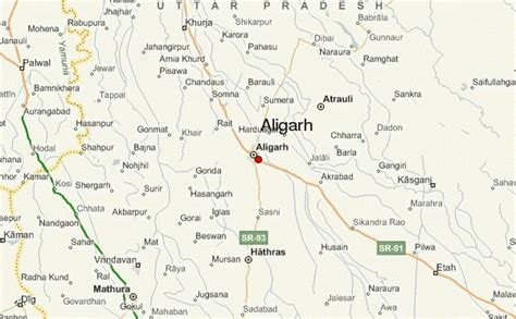 Aligarh Location Guide