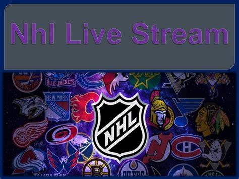 Nhl live stream