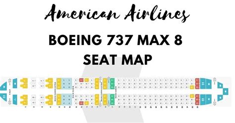 Boeing 737 Max 8 Seat Map (Airlines Configuration)