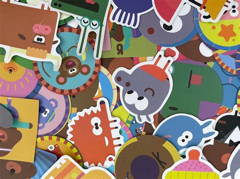 Pack of 5 'Hey Duggee' Stickers | Etsy