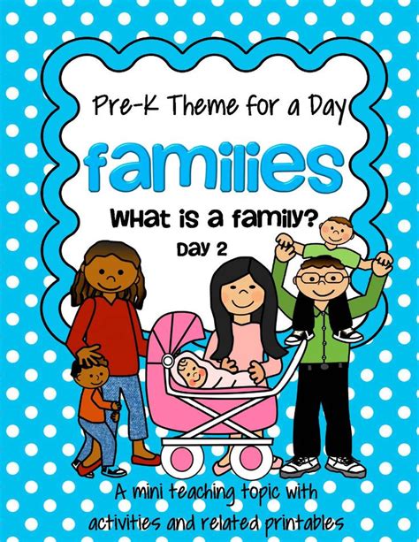 FAMILIES 2 - Theme Centers and Activities for Preschool and Pre-K ...