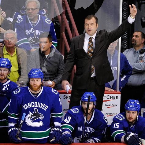 Alain Vigneault coached the Canucks in some of their glory years ...