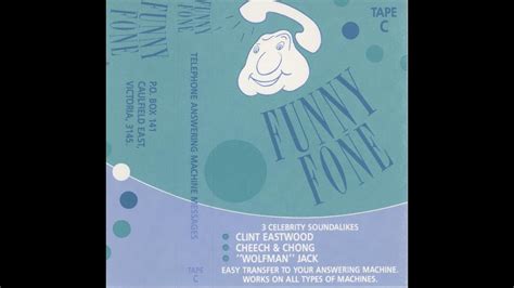 Funny Fone Tape C - Australian answering machine messages cassette - YouTube