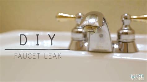 Fix a Leaky Faucet Double Handle DIY - YouTube